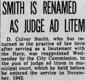1945 D Culver Smith Judge Ad Litem Thumbnail