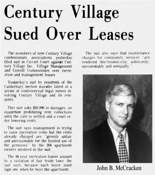 1975 Century Village Suits Thumbnail Collage