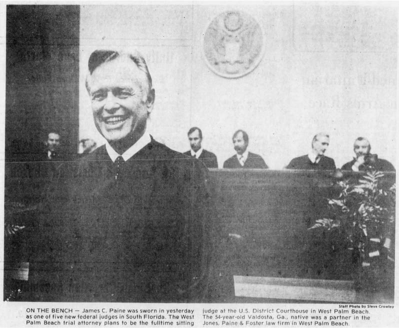 1979 Judge James Paine Full Clipping