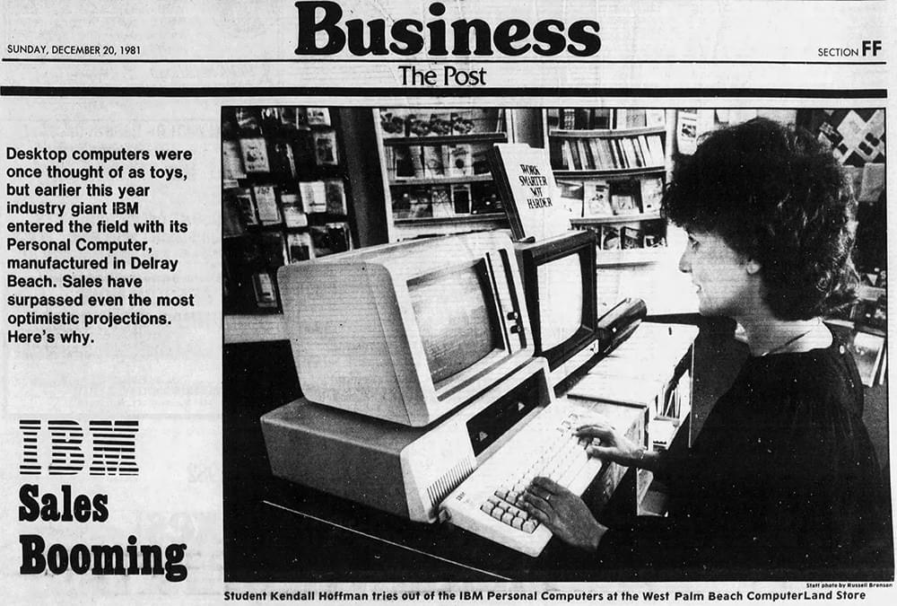 1981 IBM Unveils the PC Thumbnail
